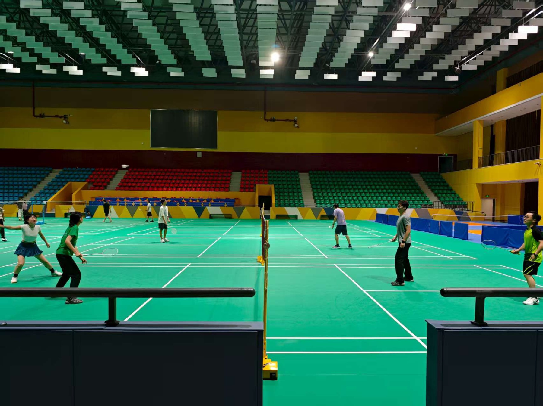 Zeng Lab badminton activity, September 2025